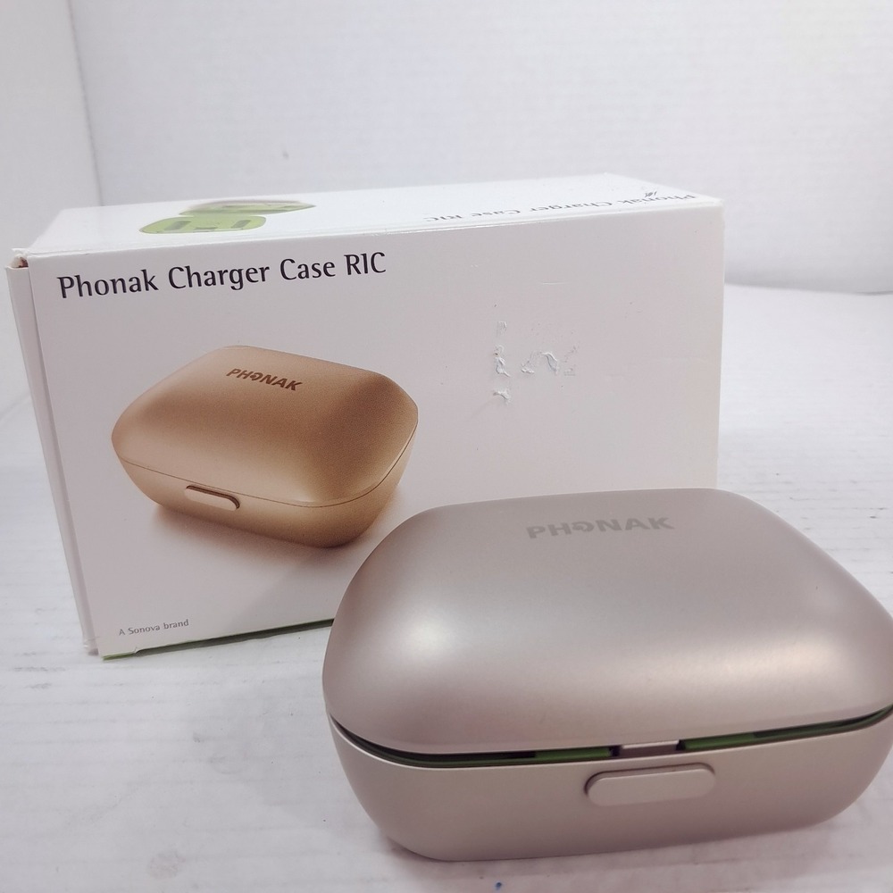 Phonak RIC Hearing Aid Charger case Combi for Audeo Paradise Marvel dock